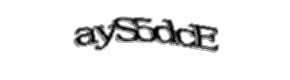 Security check image, please type the characters shown